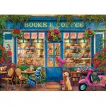 Puzzle  Eurographics-6000-5869 Books & Coffee - Gary Walton