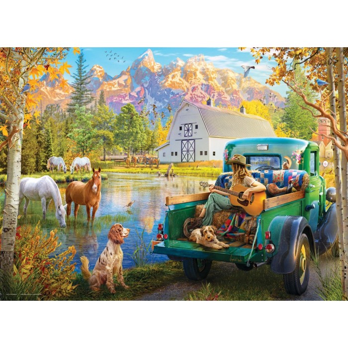 Puzzle Eurographics-6000-6012 Singing Lake by Angelo Bonito