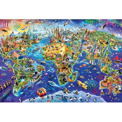Puzzle  Eurographics-8220-5343 Crazy World