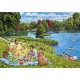 4 Puzzles - Ausflug mit der Familie