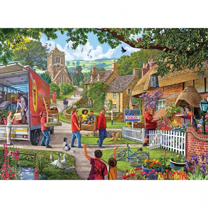 Puzzle Gibsons-G3148 Umzug