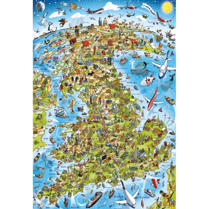 Puzzle Gibsons-G3431 Best of British