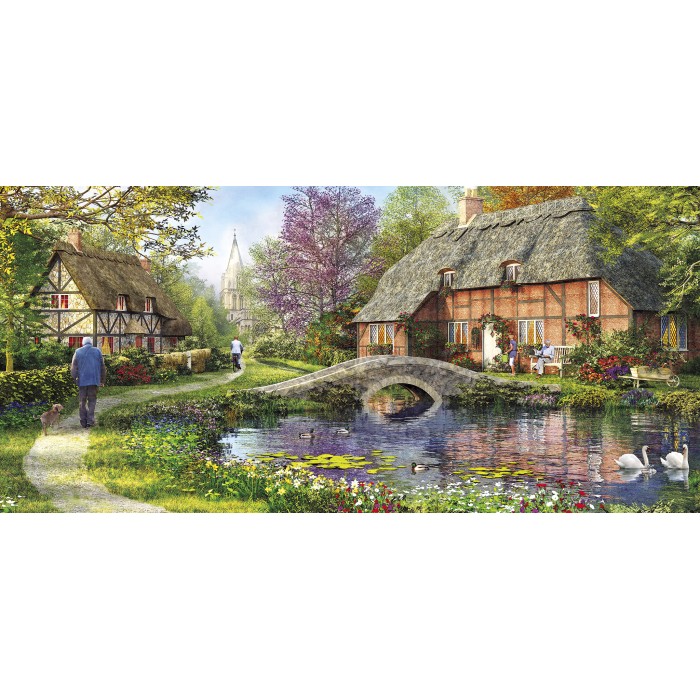 Puzzle Gibsons-G4050 Cottage by the Brook