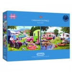 Puzzle  Gibsons-G5057 Caravan Outing (2x500 Pieces)