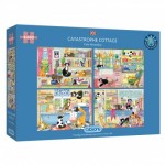  Gibsons-G5062 4 Puzzles - Catastrophe Cottage