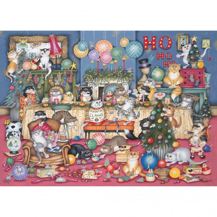 Puzzle Gibsons-G6371 Feline Festivities