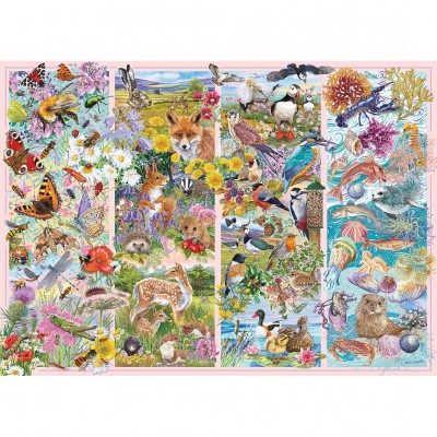 Puzzle  Gibsons-G6381 Curious Creatures