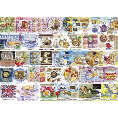 Puzzle  Gibsons-G7107 Pork Pies & Puddings