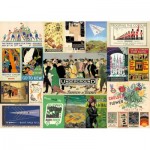 Puzzle  Gibsons-G7109 Tfl Kulturerbe Poster