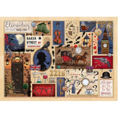 Puzzle  Gibsons-G7112 Book Club: Sherlock Holmes