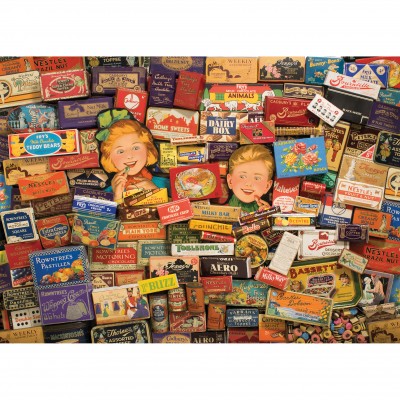 Puzzle  Gibsons-G7126 Treats That Built Britain