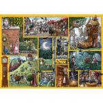 Puzzle  Gibsons-G7139 Les Comptines au Fil du Temps