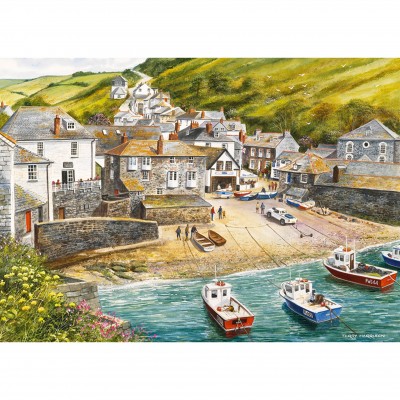  Gibsons-G892 Jigsaw Puzzle - 500 Pieces - Fishing Port