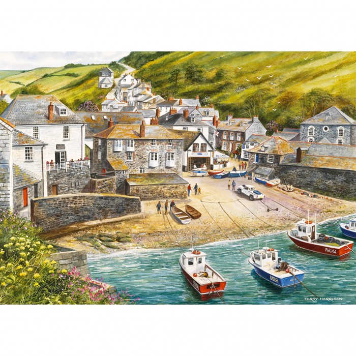 Gibsons-G892 Jigsaw Puzzle - 500 Pieces - Fishing Port