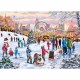 Schnee im Hyde Park