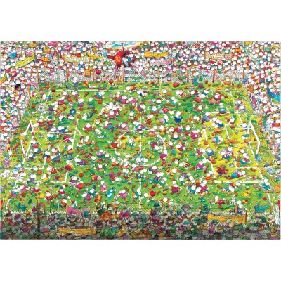  Heye-29072 Jigsaw Puzzle - 4000 Pieces - Mordillo : Crazy World Cup