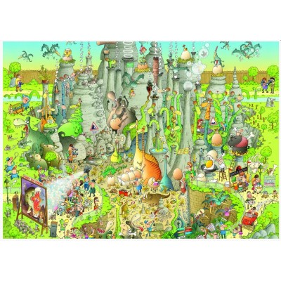 Puzzle  Heye-29727 Marino Degano: Jurassic Habitat