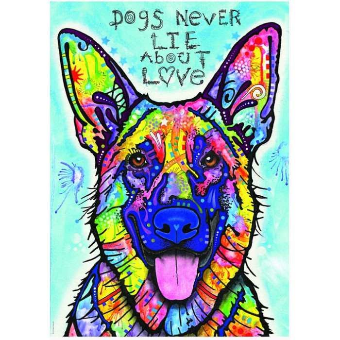 Puzzle Heye-29732 Dean Russo: Dogs Never Lie