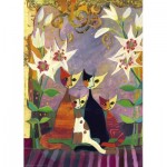 Puzzle  Heye-29819 Rosina Wachtmeister - Lilies