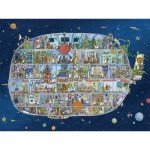 Puzzle  Heye-29841 Mattias Adolfsson - Spaceship