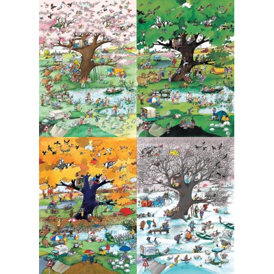 Puzzle  Heye-29873 Roger Blachon - 4 Seasons