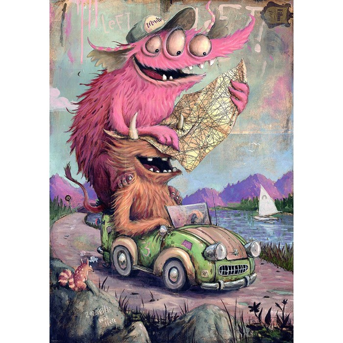 Puzzle Heye-29938 Zozoville - Road Trippin'