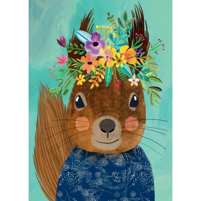 Puzzle  Heye-29953 Floral Friends - Sweet Squirrel