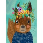 Puzzle  Heye-29953 Floral Friends - Sweet Squirrel