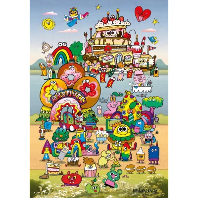 Puzzle  Heye-30076 With Jon Burgerman
