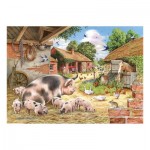 Puzzle  House-Of-Puzzles-HP0363 XXL Teile - Poppys Ferkel