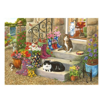 Puzzle  House-Of-Puzzles-HP0364 XXL Pieces - Puss 'N' Boots