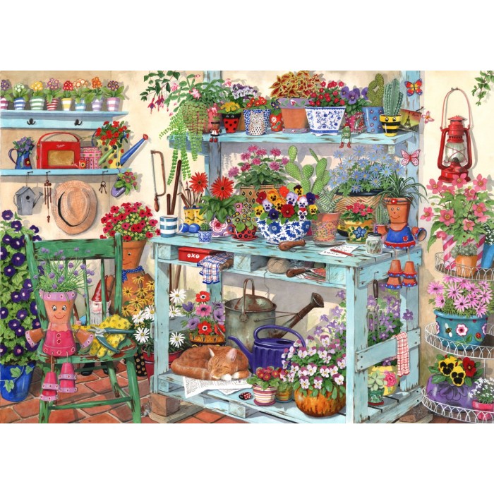 Puzzle House-Of-Puzzles-HP0476 Töpfe über Töpfe