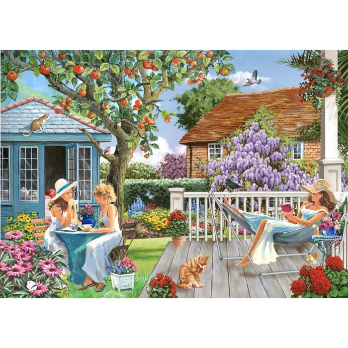 Puzzle House-Of-Puzzles-HP0488 XXL Teile - Darley Collection - Damen Unter Sich
