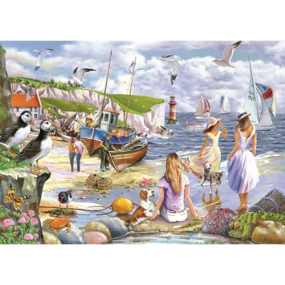 Puzzle  House-Of-Puzzles-HP0502 XXL Pieces - Sea Shore Breezes