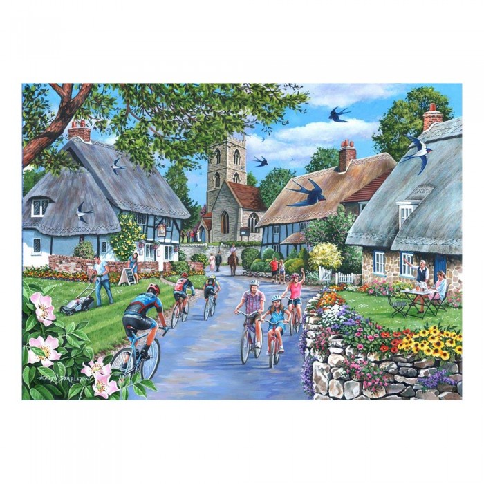 Puzzle House-Of-Puzzles-HP0503 XXL Pieces - Sunday Morning