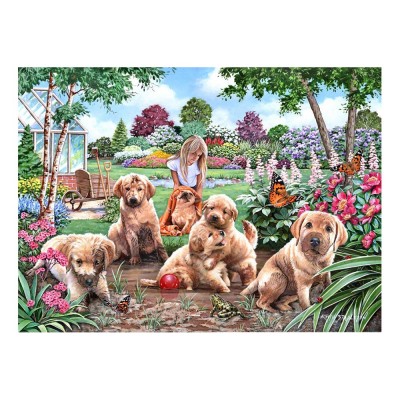 Puzzle  House-Of-Puzzles-HP0556 XXL Pieces - Mucky Pups