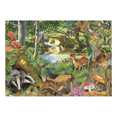 Puzzle  House-Of-Puzzles-HP0558 XXL Teile - Lichtung Am Flussufer