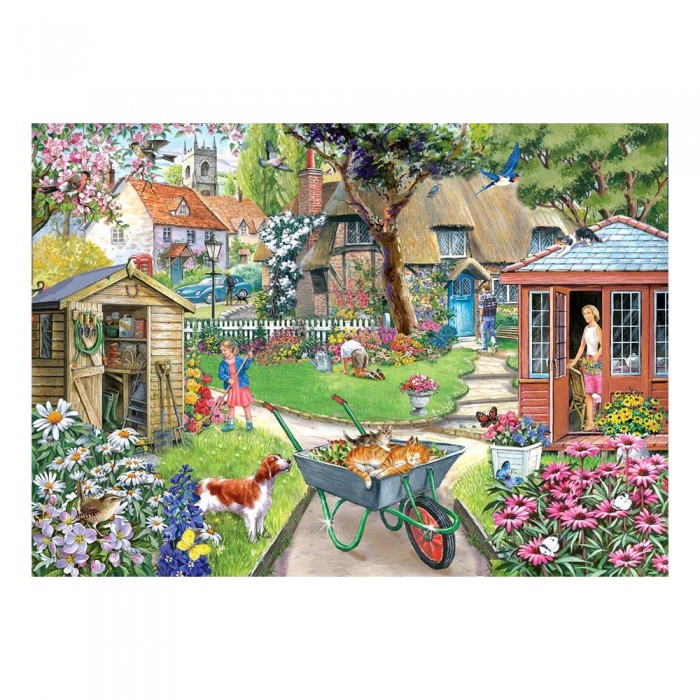 Puzzle House-Of-Puzzles-HP0610 XXL Pieces - Bloomin' Lovely
