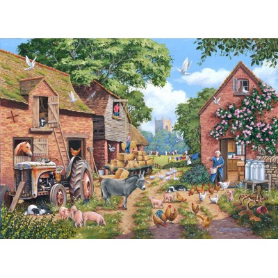 Puzzle  House-Of-Puzzles-HP0627 No.24 - Farm Focus