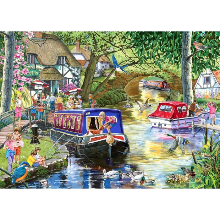 Puzzle House-Of-Puzzles-HP0661 Sommer Auf Dem Fluss