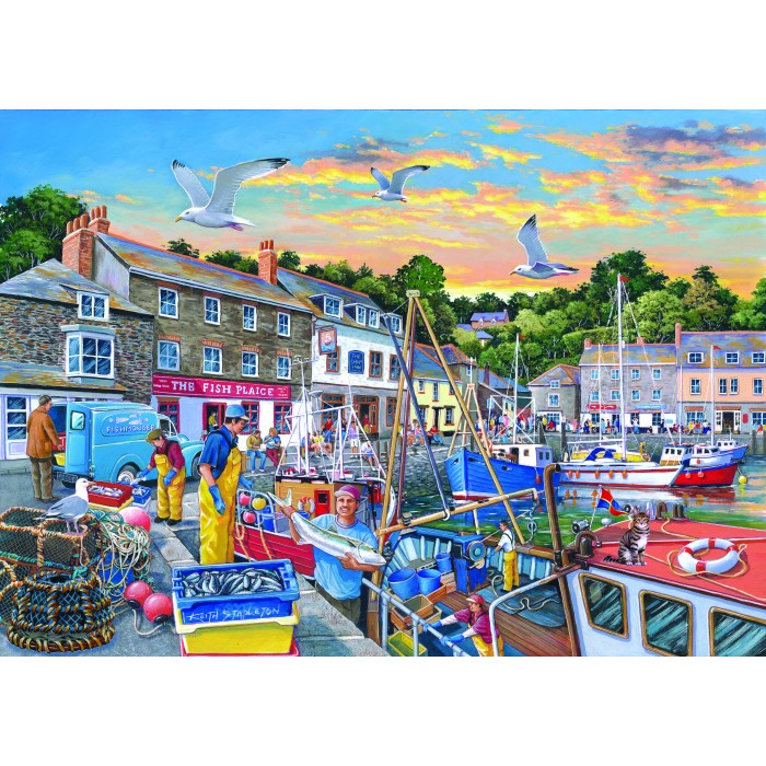 Puzzle House-Of-Puzzles-HP0722 XXL Pieces - Catch of the Day