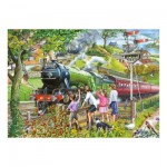 Puzzle  House-Of-Puzzles-HP0724 Pièces XXL - À Toute Vapeur