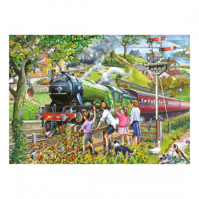 Puzzle House-Of-Puzzles-HP0724 XXL Pieces - Full Steam Ahead