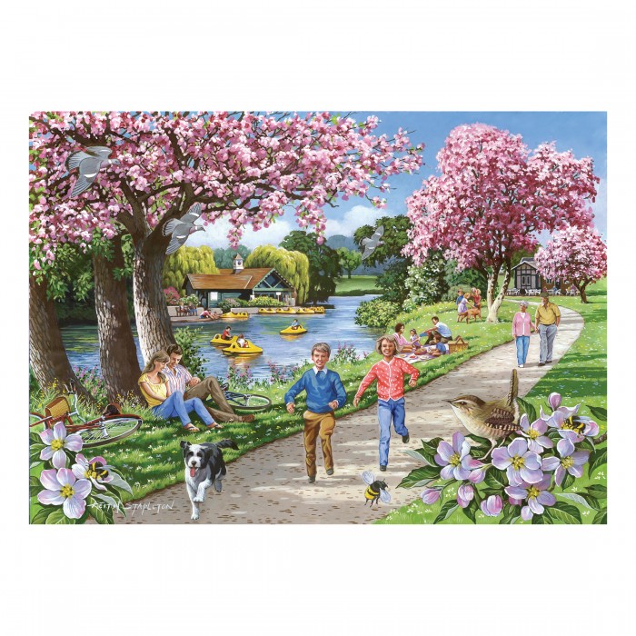 Puzzle House-Of-Puzzles-HP0729 Apple Blossom Time