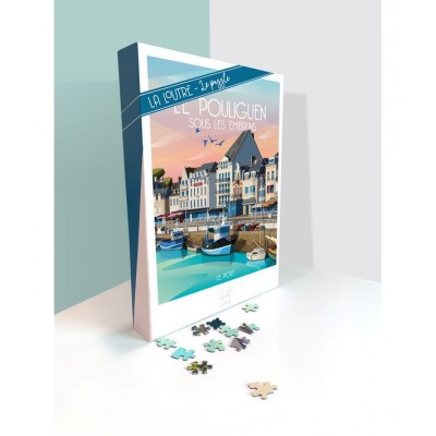 Puzzle  Puzzle-La-Loutre-8949 LE POULIGUEN sous les Embruns