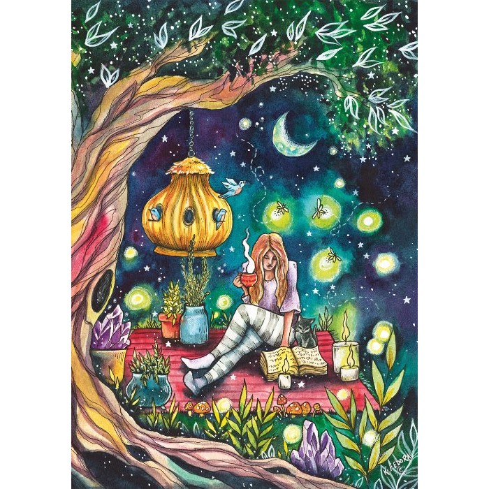 Puzzle Magnolia-1101 Boho-Vibrationen