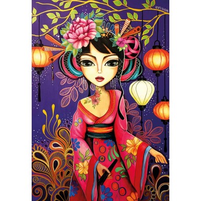 Puzzle  Magnolia-1711 Geisha