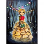 Puzzle  Magnolia-1724 Bookworm Girl