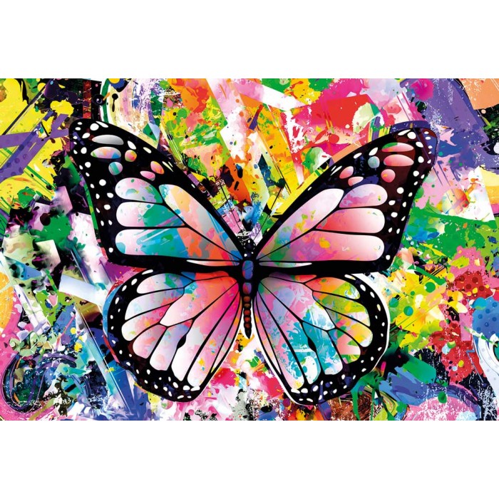 Puzzle Magnolia-2336 Colorful Butterfly