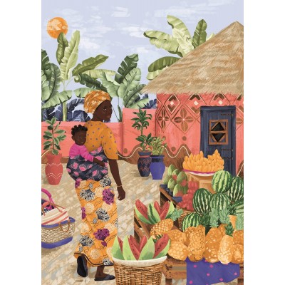 Puzzle  Magnolia-3442 WAW - Ghana